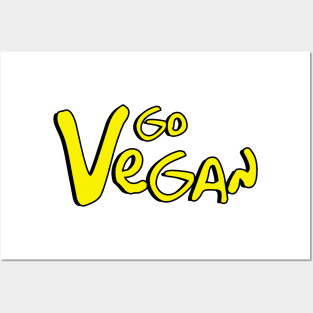 Go Vegan Posters and Art